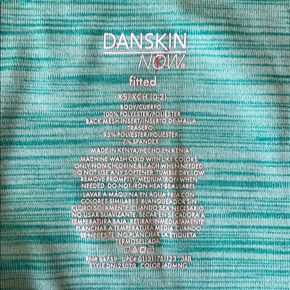 🦃🌸Danskin Blue Workout Tank🌸 - Picture 3 of 5